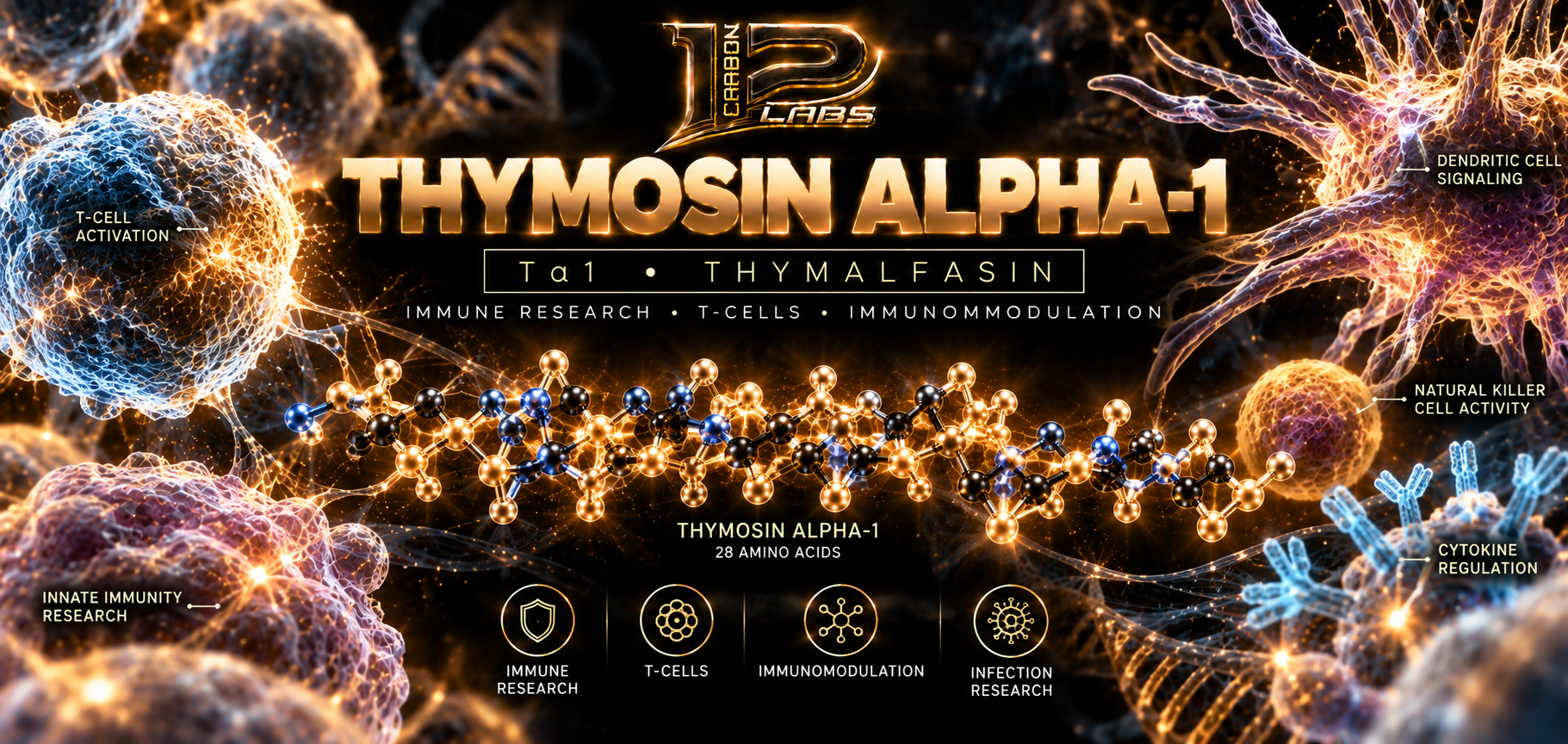 Thymosin Alpha-1 Peptide Explained: What Is It and What Does the Research Show?