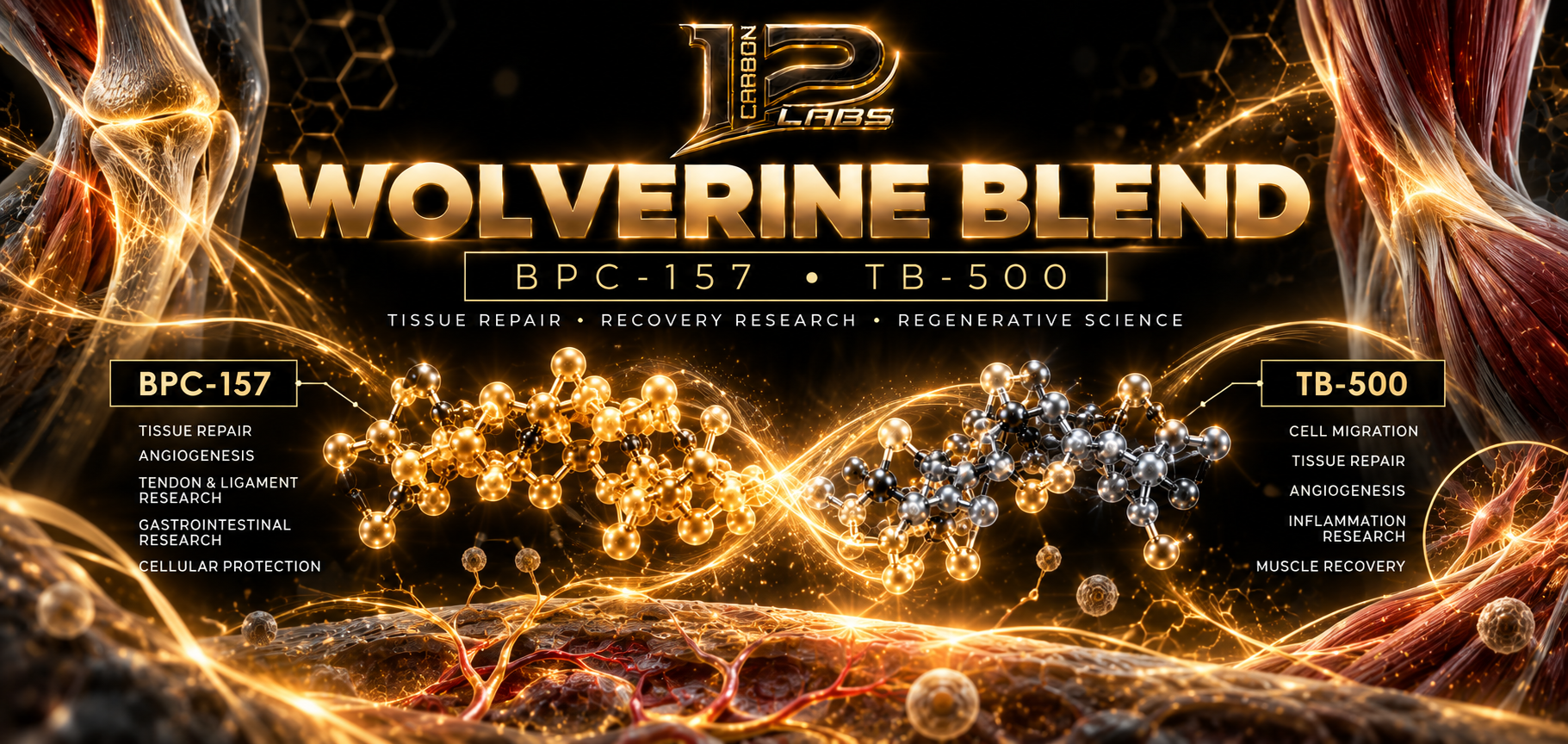 Wolverine Blend Explained: BPC-157 + TB-500 Research Guide